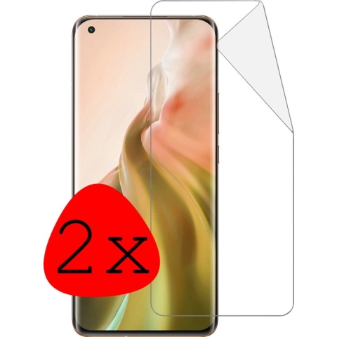 Xiaomi Mi 11 Screenprotector Bescherm Folie - Xiaomi Mi 11 Screenprotector Telefoon Folie - 2 Stuks