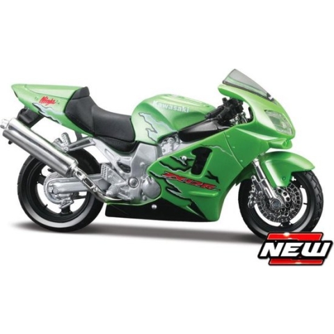 Maisto KAWASAKI NINJA ZX-12R groen schaalmodel 1:18