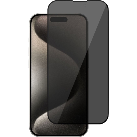 iPhone 15 Pro Max Screenprotector Privé - Privacy Beschermglas - Privacy Proteqt+
