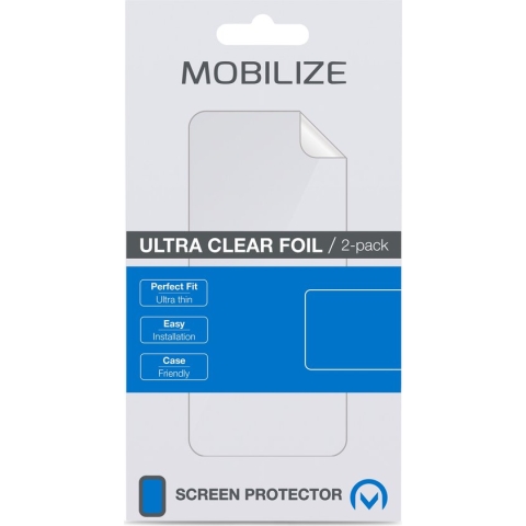 Mobilize Kunststof Ultra-Clear Screenprotector voor Nokia 5.4 2-Pack