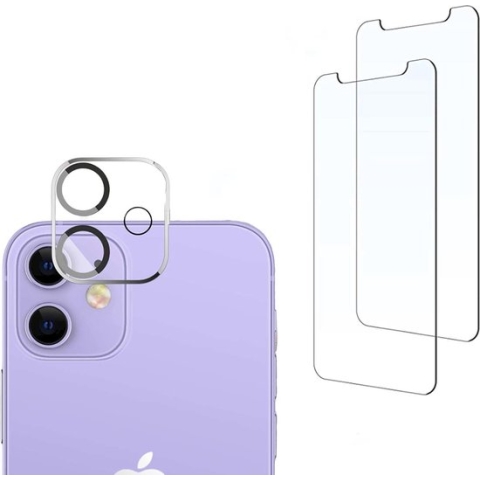 iPhone 13 Mini Camera lens protector + Screen Protector 2 stuks - iPhone 13 Mini Screenprotector - iPhone 13 Mini Screen Protector Camera - Ntech