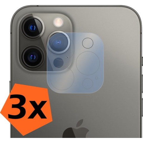 iPhone 11 Pro Max Screenprotector Camera Beschermglas - iPhone 11 Pro Max Camera Protector - 3 PACK