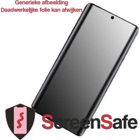 ScreenSafe High Definition Hydrogel screenprotector Samsung Galaxy S10 Plus 5G Slagvast / Mat (AAA)