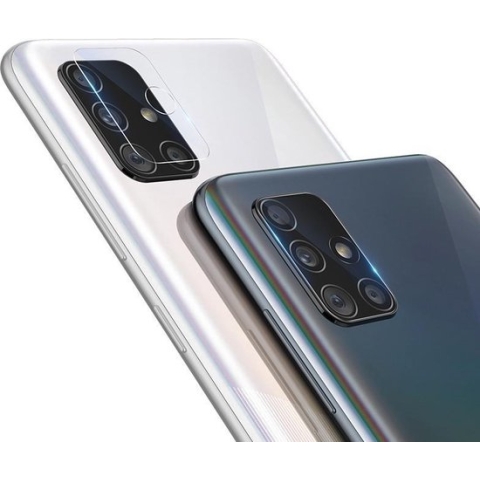 Nillkin - Samsung Galaxy A51 - Full Cover Camera lens screenprotector - Tempered Glass - Transparant (2-Pack)