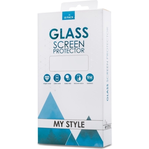 My Style Gehard Glas Ultra-Clear Screenprotector voor Apple iPhone 14 Plus 10-Pack