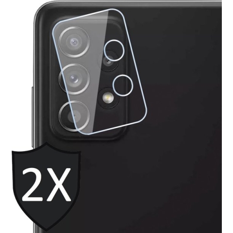 Samsung A52s Screenprotector - Beschermglas Samsung Galaxy A52s Screen Protector Glas - Camera Screenprotector Samsung A52s - 2 Stuks