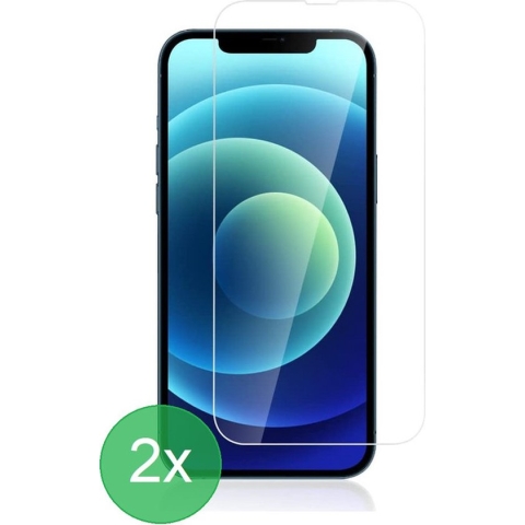 iPhone 14 Plus Screenprotector 2x - screen protector - glas - bescherm - beschermglas - ZT Accessoires