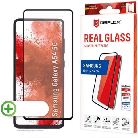 Screenprotector Samsung Galaxy A54 (5G) - Displex Real Glass FC
