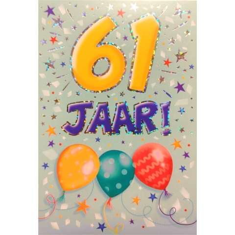 Kaart - That funny age - 61 jaar - TFA076