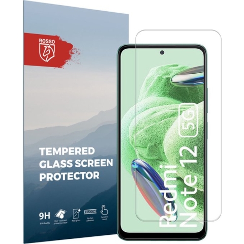 Rosso Screen Protector 9H Tempered Glass voor de Xiaomi Redmi Note 12 5G/Poco X5