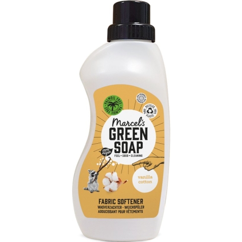 Marcel's Green Soap Wasverzachter Vanille & Katoen - 6 x 750 ml