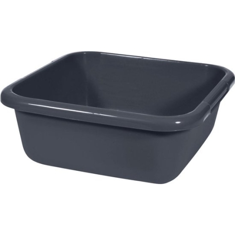 Curver Afwasbak - Vierkant - 15L - Antraciet