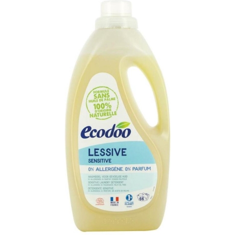 Ecodoo Wasmiddel vloeibaar sensitive 0% 2 liter