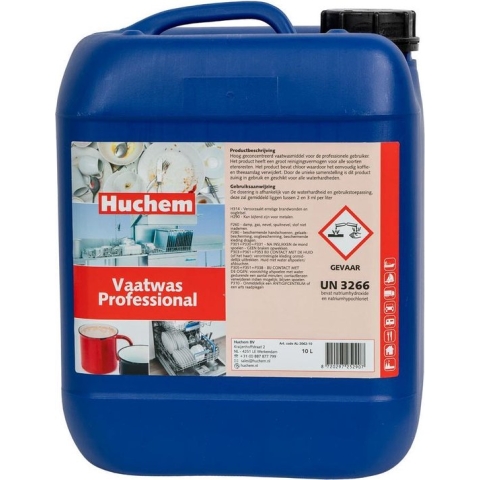 Vaatwasmiddel | Vaatwasser | Vloeibaar | Horeca | Professional | 10L | UN3266