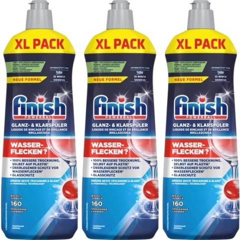 Finish glansspoelmiddel Powerball 3 x 800ml