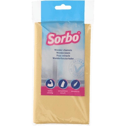 Sorbo Wonderzeem - Geel - 38x40cm - 2 stuks (2x1)