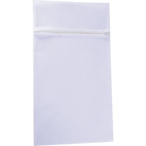 MSV Waszak voor kwetsbare kleding wasgoed/waszak - wit - XL size - 60 x 90 cm