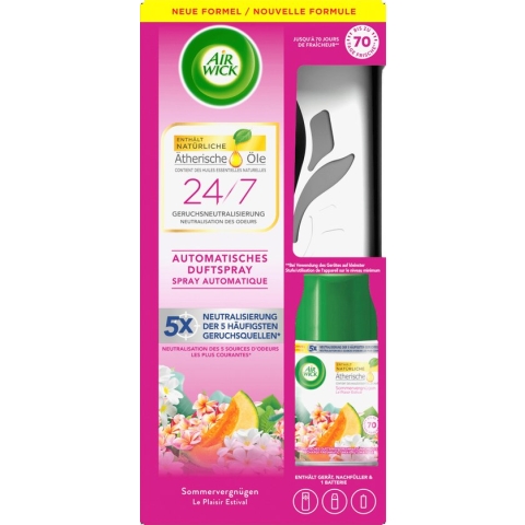 Airwick Freshmatic Startset - Zalige Zomer - Zwart