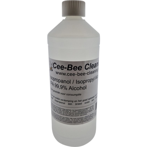 Cee-Bee Isopropanol | Isopropyl | IPA 99.9% Alcohol | 1000 ml