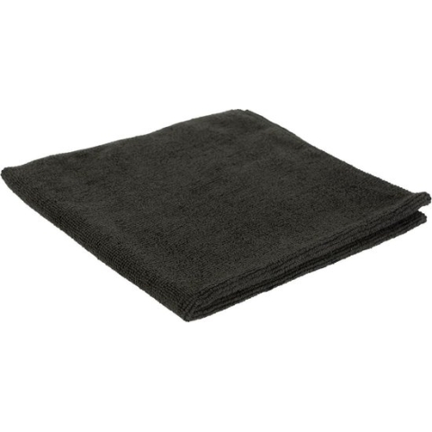 Microvezeldoek Prof gebreid ca. 350-grams set 5 à ca. 40x40cm zwart