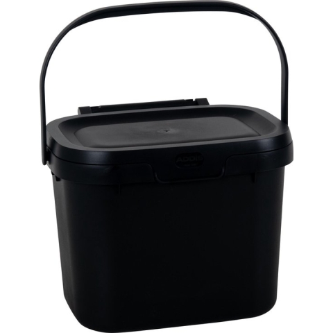 Keuken Caddy, het slimste opbergbakje of GFT afvalbakje van je keuken/ Zwart