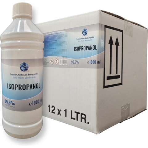 TCE - Isopropanol - Isopropyl-alcohol - IPA - 99,9% zuiver - 12 liter