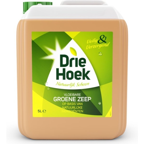 Driehoek - Vloeibare Groene Zeep - 5 liter