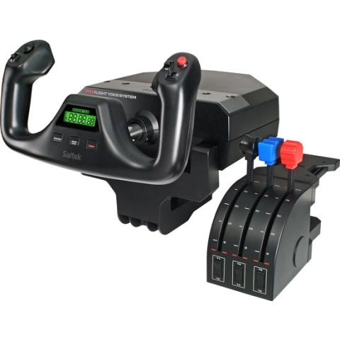 Logitech G Saitek Pro Flight Yoke Systeem - PC - Zwart