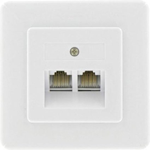 Kopp wandcontactdoos ADSL/UTP 2-voudig