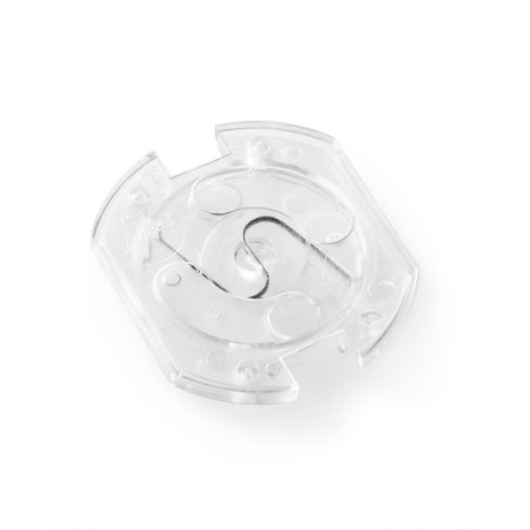 Jippie's - Draaistopcontact - 12 Stuks - Transparant