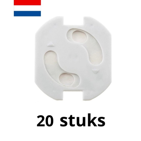 Kid Proof® Stopcontact beveiliging 20 stuks - Nederlands - Zelfklevend - Veiligheid