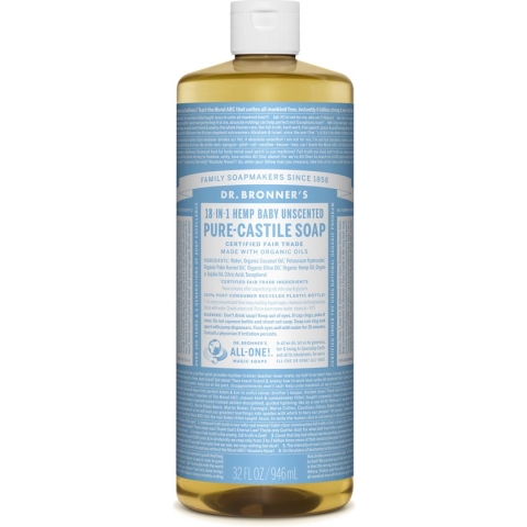 Dr. Bonner's - Vloeibare Zeep Baby Mild