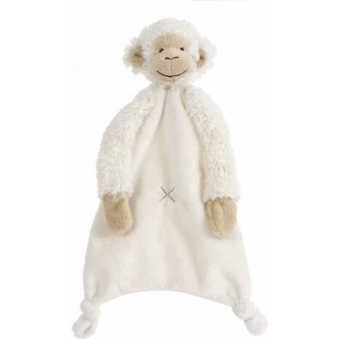 Happy Horse Aap Mickey Knuffeldoekje - Wit - Baby cadeau