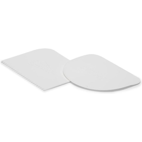 Patisse Set deegschrapers 2 dlg. 12 cm - schrapers voor deeg