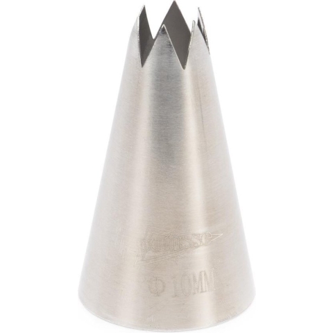Spuitmondje rvs ster 13 mm
