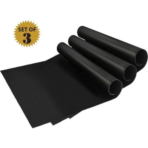 Professor Q - Barbecuemat - Set van 3 - BBQ Accessoires - BBQ Mat