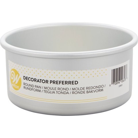 Wilton - Decorator Preferred® - Diepe Bakvorm - Rond - Ø 15x7,5cm