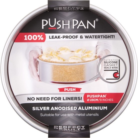 Wham PushPan Springvorm - Aluminium - Rond - Ondiep - 23 cm