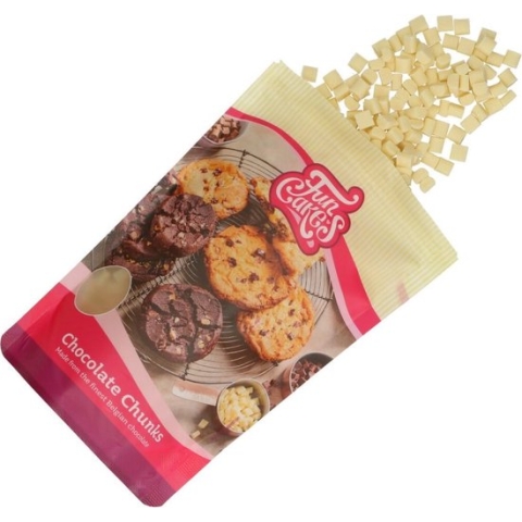 FunCakes Chocoalde Chunks Wit - 350g