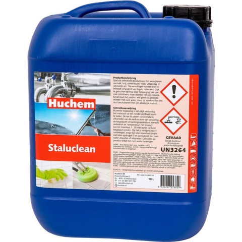 RVS & Aluminium Reiniger | 10L | Staluclean | Roestvrij staal reiniger | Steelclean