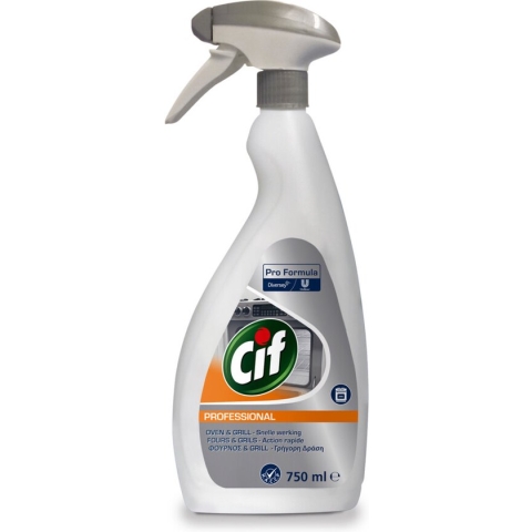 Cif Professionele Oven- en Grillreiniger Spray - 750 ml
