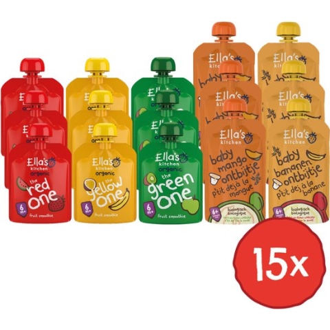 Ella's kitchen Smoothie en Ontbijt Pakket Pakket