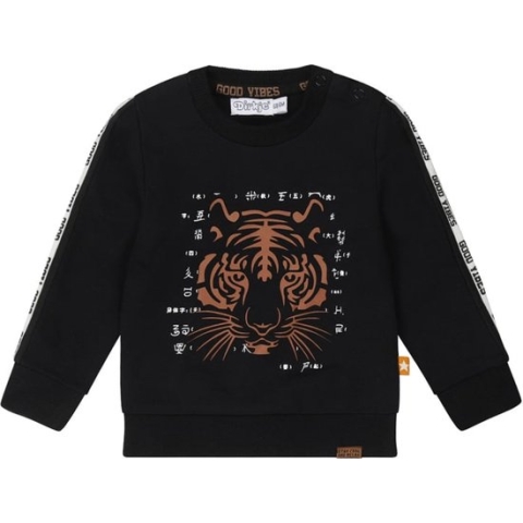 Dirkje-Boys Sweater Ls-Anthracite - Maat 86