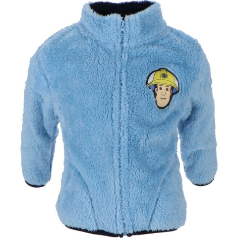 Brandweerman Sam - Fireman Sam - Fleecevest - Licht Blauw