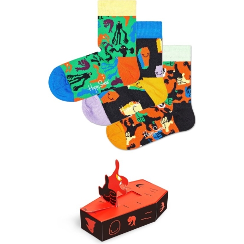 Happy Socks Kids Halloween Giftbox - Maat 7-9Y