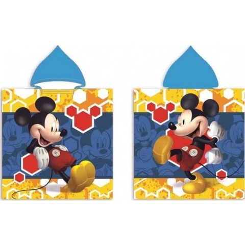 Mickey Mouse badponcho - 50 x 100 cm. - Disney Mickey poncho