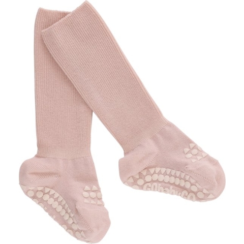 GoBabyGo - Bamboe Antislip Sokjes - Sokken - Soft Pink 2-3 jaar