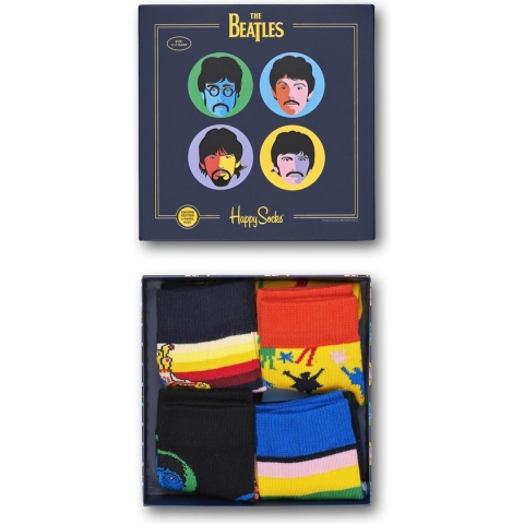 Happy Socks Kids Beatles  Giftbox - Maat 12-24 maanden