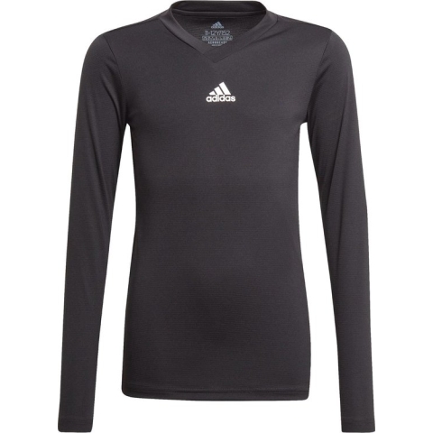 adidas GN5710 Sportshirt - Maat 164  - Unisex - Zwart/Wit