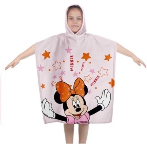 Minnie Mouse Poncho met capuchon